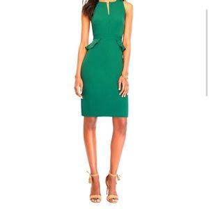 Ann Taylor Green Midi Dress